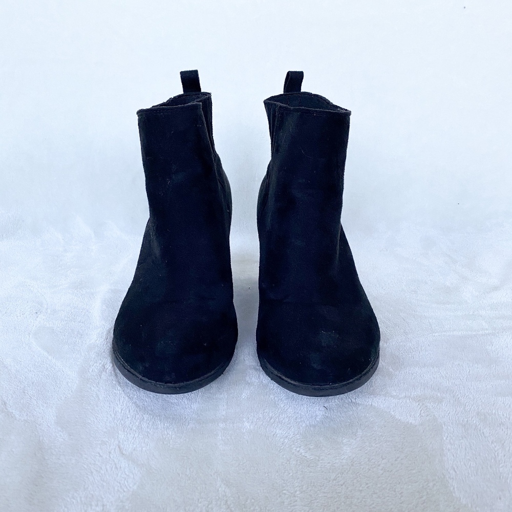 Suede Booties
